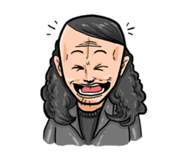 Mabbit - The Ordinary Long Haired Guy sticker #15840781