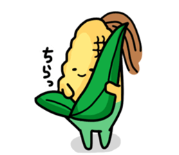 cuty vegetable sticker part2 sticker #15840787