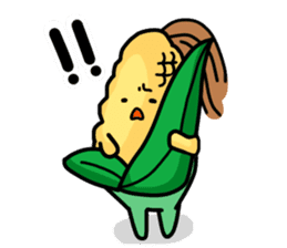 cuty vegetable sticker part2 sticker #15840789