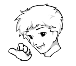 passerby sticker #15840831