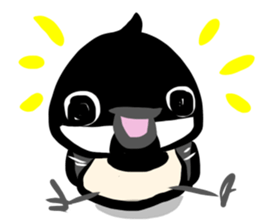 Rolling Acorn:Wild Bird Ninjya sticker #15840914