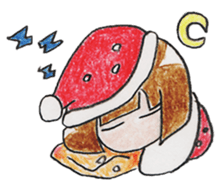 Limbless wooden doll "Kokeshi-chan" sticker #15841099