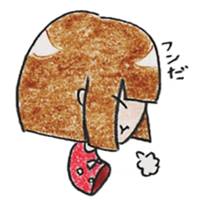 Limbless wooden doll "Kokeshi-chan" sticker #15841101