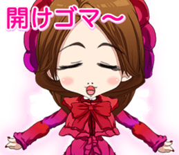 Harajuku gothic dress from a girl ale sticker #15841150