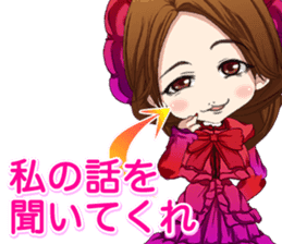 Harajuku gothic dress from a girl ale sticker #15841154