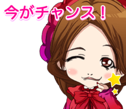 Harajuku gothic dress from a girl ale sticker #15841170