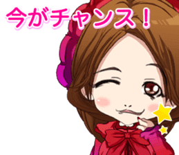 Harajuku gothic dress from a girl ale sticker #15841170