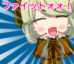 Harajuku gothic dress from a girl ale sticker #15841175