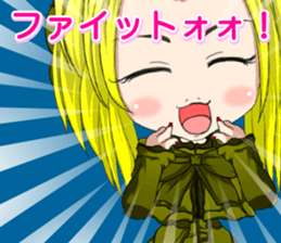 Harajuku gothic dress from a girl ale sticker #15841177