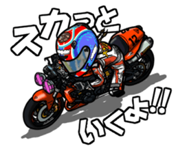 Riders's daily life4 sticker #15841315