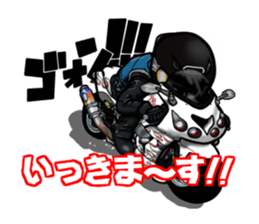 Riders's daily life4 sticker #15841317