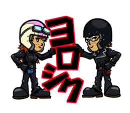 Riders's daily life4 sticker #15841325