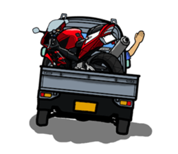 Riders's daily life4 sticker #15841341