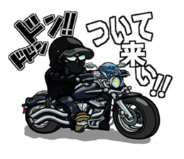 Riders's daily life4 sticker #15841343