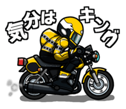 Riders's daily life4 sticker #15841347