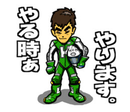 Riders's daily life4 sticker #15841349