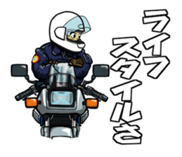 Riders's daily life4 sticker #15841350