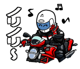Riders's daily life4 sticker #15841353