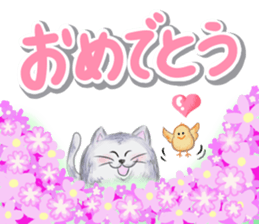 Good friend sticker of Fuku and Piyo. sticker #15841296