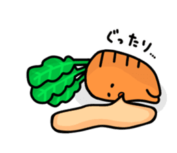 cuty vegetable sticker sticker #15841405