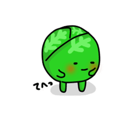 cuty vegetable sticker sticker #15841414