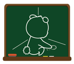 Blackboard graffiti sticker #15841518