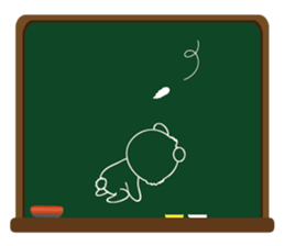 Blackboard graffiti sticker #15841519