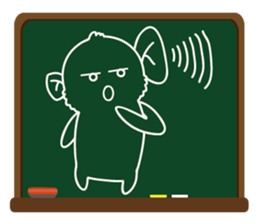 Blackboard graffiti sticker #15841525