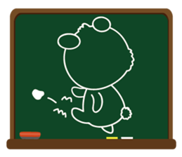 Blackboard graffiti sticker #15841537