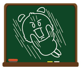 Blackboard graffiti sticker #15841538