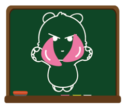 Blackboard graffiti sticker #15841539