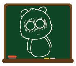 Blackboard graffiti sticker #15841542