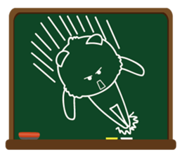 Blackboard graffiti sticker #15841544