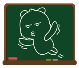 Blackboard graffiti sticker #15841546