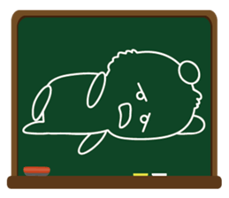 Blackboard graffiti sticker #15841551