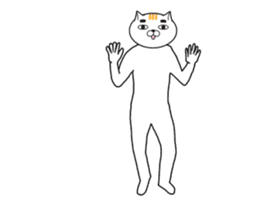 The Dancing Cat sticker #15841600