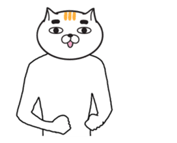 The Dancing Cat sticker #15841607