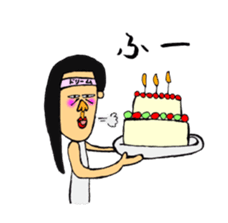 The private life of the woman sticker #15841641