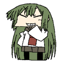 Sticker of a high school girl siro sticker #15841746