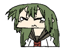 Sticker of a high school girl siro sticker #15841747