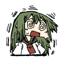 Sticker of a high school girl siro sticker #15841753