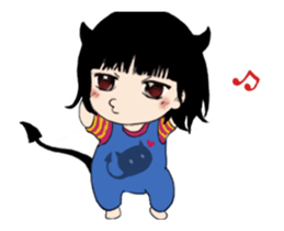 Little Angel and Devil animated sticker4 sticker #15842746