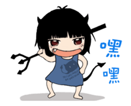 Little Angel and Devil animated sticker4 sticker #15842748