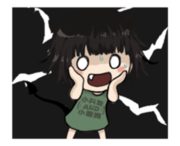 Little Angel and Devil animated sticker4 sticker #15842755