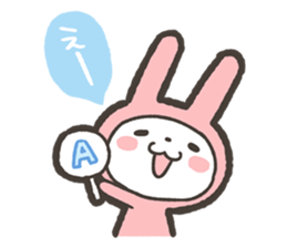 Tabetai Nomitai Asobitai Usagi Sticker sticker #15842801