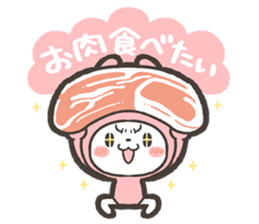 Tabetai Nomitai Asobitai Usagi Sticker sticker #15842814