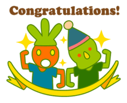 Popao et Popataro le duo Poppin ENGLISH sticker #15843197