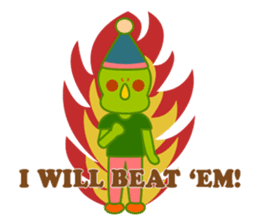 Popao et Popataro le duo Poppin ENGLISH sticker #15843215