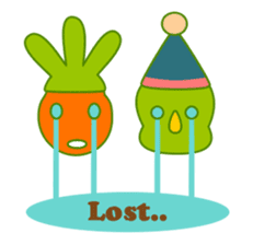 Popao et Popataro le duo Poppin ENGLISH sticker #15843217