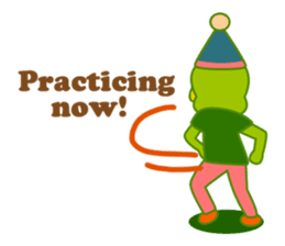 Popao et Popataro le duo Poppin ENGLISH sticker #15843218